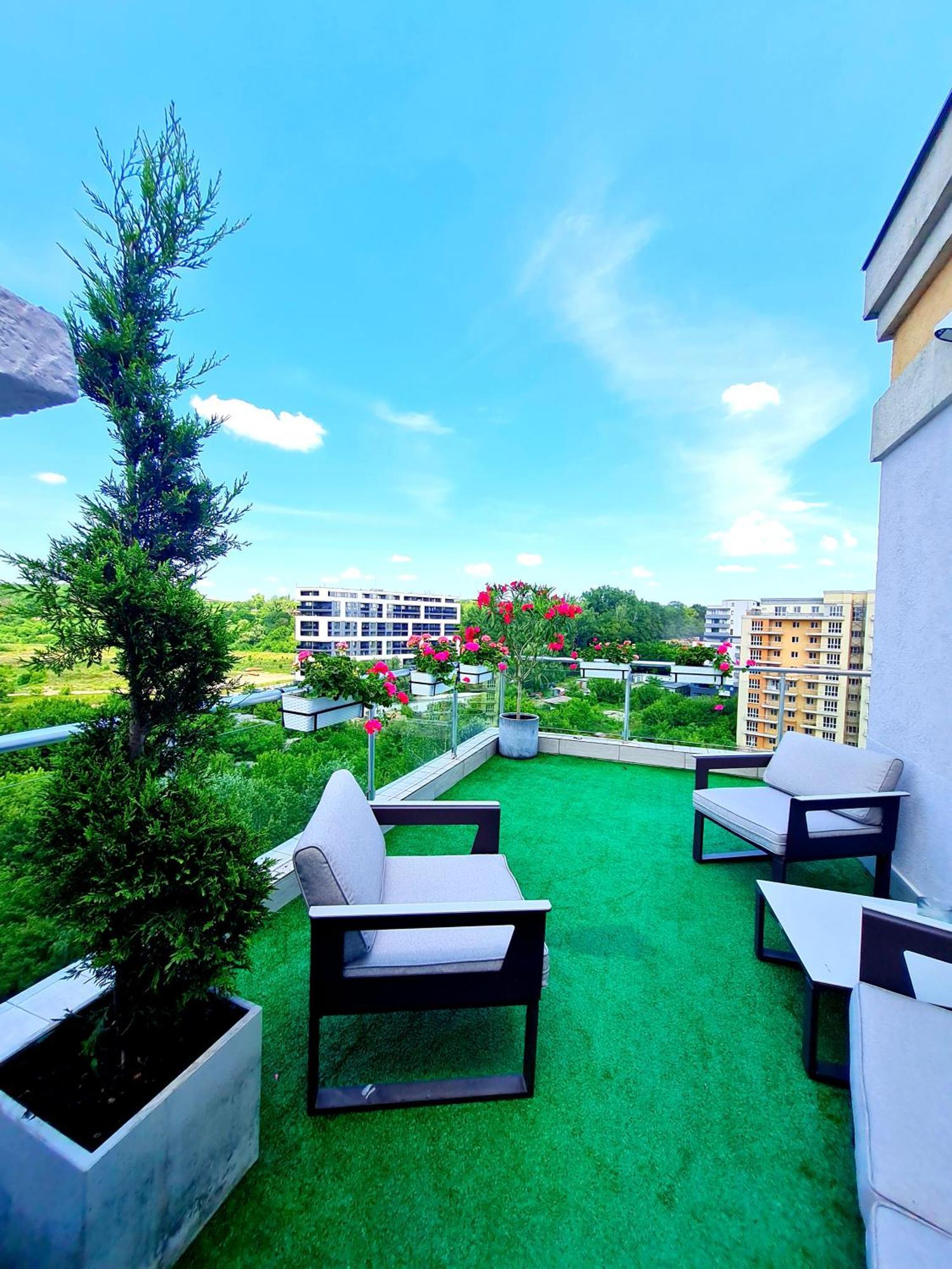 Ferienwohnung Penthouse View Aeroport Iasi 2 Exterior foto